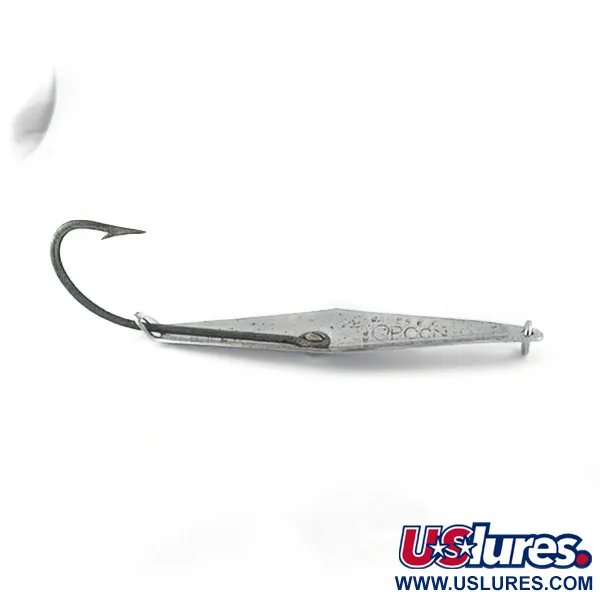 Vintage James E. Clark  James Clark  spoon, 3/4oz nickel fishing spoon #23615