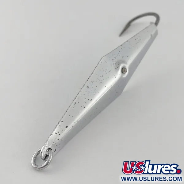 Vintage James E. Clark  James Clark  spoon, 3/4oz nickel fishing spoon #23615