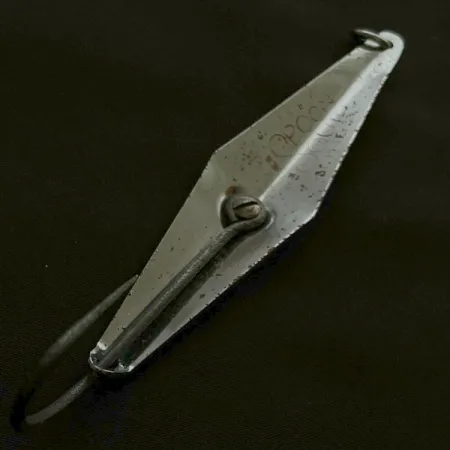 Vintage James E. Clark  James Clark  spoon, 3/4oz nickel fishing spoon #23615