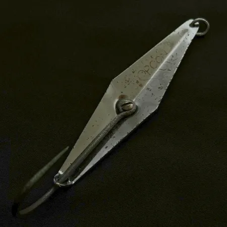 Vintage James E. Clark  James Clark  spoon, 3/4oz nickel fishing spoon #23615