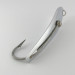 Vintage   Buck Spoon White, 3/4oz nickel fishing spoon #23616
