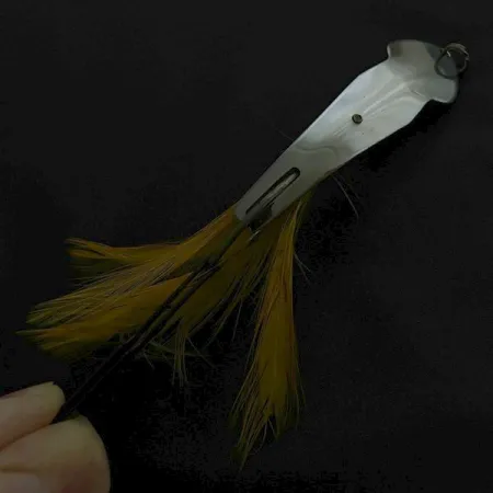 Vintage Tony Accetta Tony Acetta Pet Spoon 15, 1/2oz nickel fishing spoon #23617