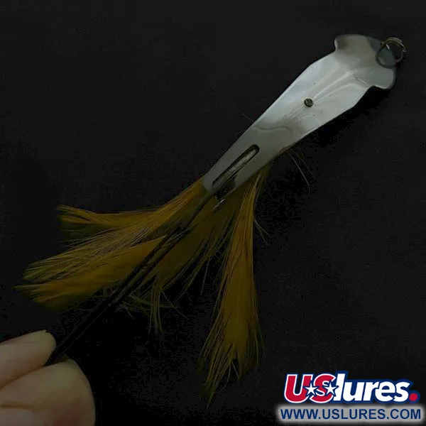 Vintage Tony Accetta Tony Acetta Pet Spoon 15, 1/2oz nickel fishing spoon #23617