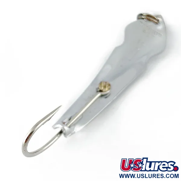 Vintage Tony Accetta Pet Spoon 14, 1/4oz nickel fishing spoon #23618