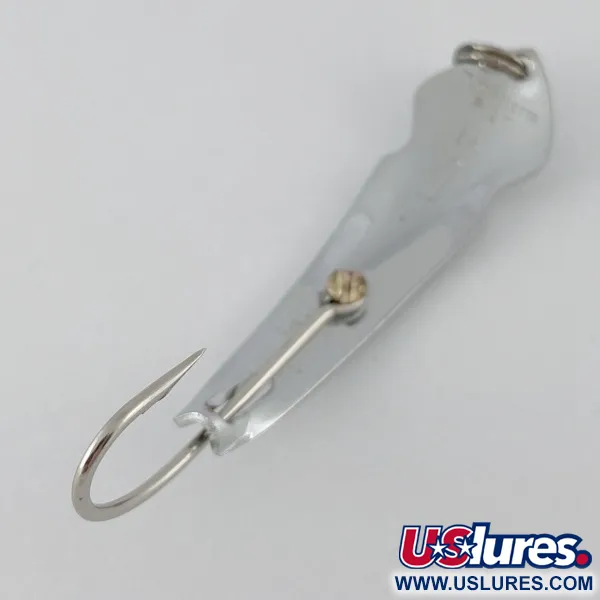 Vintage Tony Accetta Pet Spoon 14, 1/4oz nickel fishing spoon #23618