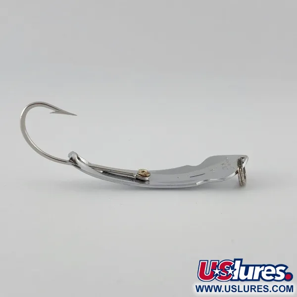 Vintage Tony Accetta Pet Spoon 14, 1/4oz nickel fishing spoon #23618