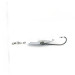 Vintage   Pflueger Record 4 №1832, 2/5oz Nickel fishing spoon #23621