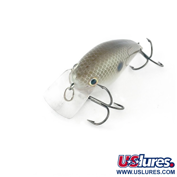 Vintage   Strike King KVD 1.5 Silent square bill, 2/5oz Olive Sexy Shad fishing lure #23627