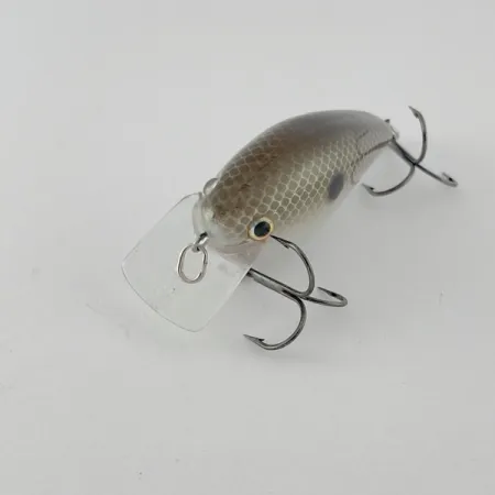 Vintage Strike King KVD 1.5 Silent square bill, 2/5oz Olive Sexy Shad fishing lure #23627