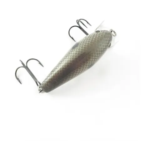 Vintage Strike King KVD 1.5 Silent square bill, 2/5oz Olive Sexy Shad fishing lure #23627