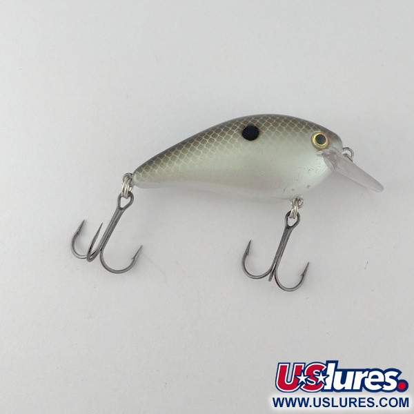 Vintage   Strike King KVD 1.5 Silent square bill, 2/5oz Olive Sexy Shad fishing lure #23627