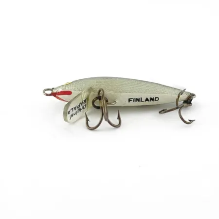Vintage Rapala Original Floater F5 (Finland) 1960s, 1/8oz S (Silver) fishing lure #23631