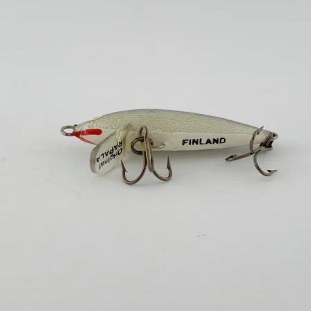 Vintage Rapala Original Floater F5 (Finland) 1960s, 1/8oz S (Silver) fishing lure #23631