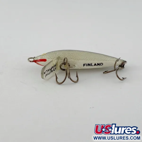 Vintage   Rapala Original Floater F5 (Finland) 1960s, 1/8oz S (Silver) fishing lure #23631