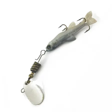 Vintage Mepps Comet Mino 1 (1970s), 3/16oz silver spinning lure #23634