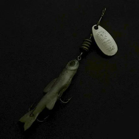 Vintage Mepps Comet Mino 1 (1970s), 3/16oz silver spinning lure #23634