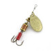Vintage   Mepps Aglia 1, 1/8oz gold spinning lure #23635
