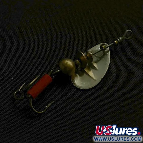 Vintage   Mepps Aglia 0, 3/32oz silver spinning lure #23636