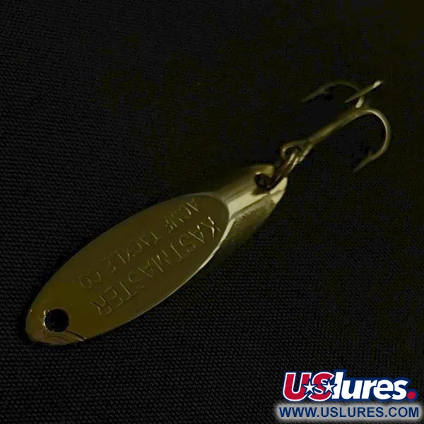 Vintage Acme  Kastmaster, 1/8oz gold fishing spoon #23637