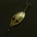 Vintage  Hofschneider Red eye Junior, 2/5oz nickel/red eyes fishing spoon #23640