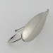 Vintage   Johnson Silver Minnow Weedless, 2/5oz nickel fishing spoon #23641