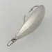 Vintage   Johnson Silver Minnow Weedless, 2/5oz nickel fishing spoon #23641