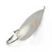 Vintage   Johnson Silver Minnow Weedless, 1/3oz nickel fishing spoon #23642