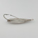 Vintage   Johnson Silver Minnow Weedless, 1/3oz nickel fishing spoon #23642