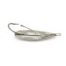 Vintage   Johnson Silver Minnow Weedless, 1/3oz nickel fishing spoon #23642