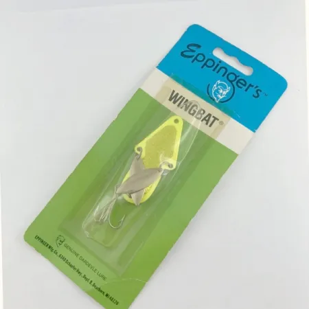 Eppinger Wingbat, 1/2oz yellow/gold fishing spoon #23649