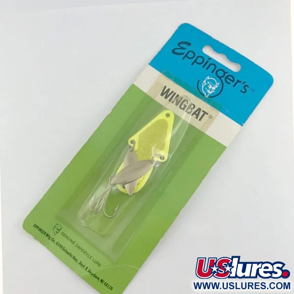   Eppinger Wingbat, 1/2oz yellow/gold fishing spoon #23649