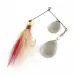 Vintage    GRASSL’S DOUBLE OO Spinnerbait, 1/2oz silver spinning lure #23653