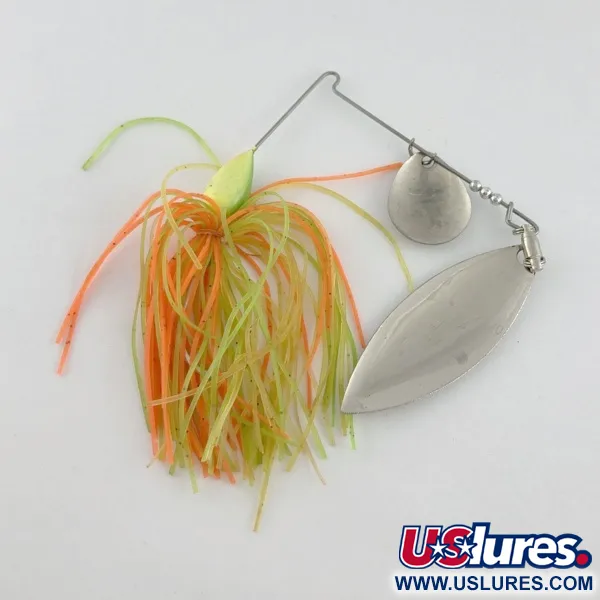   Culprit Spinnerbait, 3/4oz silver/orange spinning lure #23654