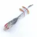 Vintage   Pflueger Tandem Spinner 1, 1/3oz nickel/red spinning lure #23655