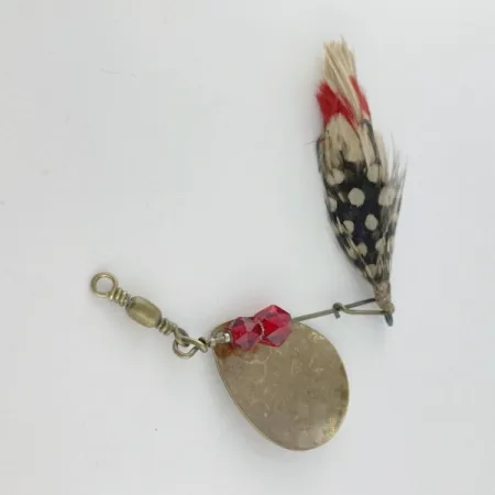 Vintage Pflueger  Pfluerger Bear Valley 3, 1/4oz brass spinning lure #23656