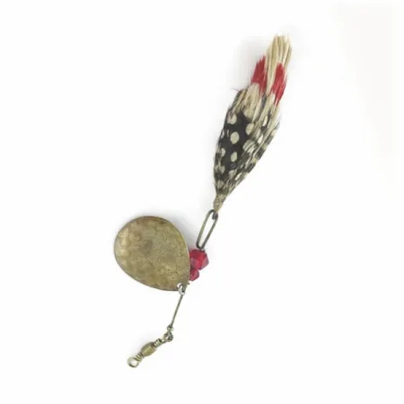 Vintage Pflueger  Pfluerger Bear Valley 3, 1/4oz brass spinning lure #23656