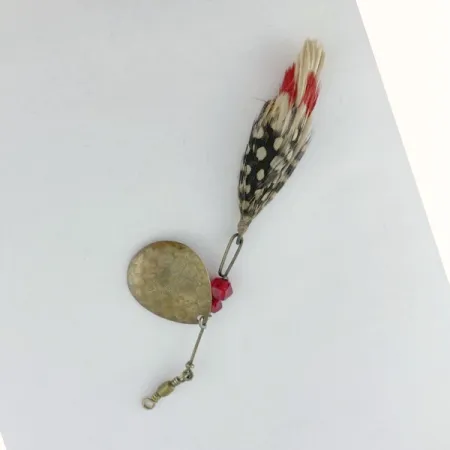 Vintage Pflueger  Pfluerger Bear Valley 3, 1/4oz brass spinning lure #23656