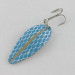   Seneca Little Cleo, 3/16oz nickel/blue fishing spoon #23657