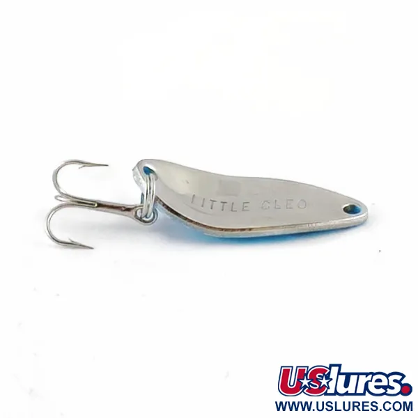   Seneca Little Cleo, 3/16oz nickel/blue fishing spoon #23657