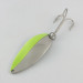 Vintage  Seneca Little Cleo (Hula Girl) , 3/4oz nickel/green fishing spoon #23658