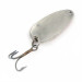 Vintage   Dura Pack Spoon, 3/16oz nickel/white/red fishing spoon #23659