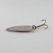 Vintage   Kmart Spoon, 3/16oz nickel/red fishing spoon #23660