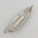 Vintage   Luhr Jensen Silver Spoon, 3/4oz nickel fishing spoon #23661