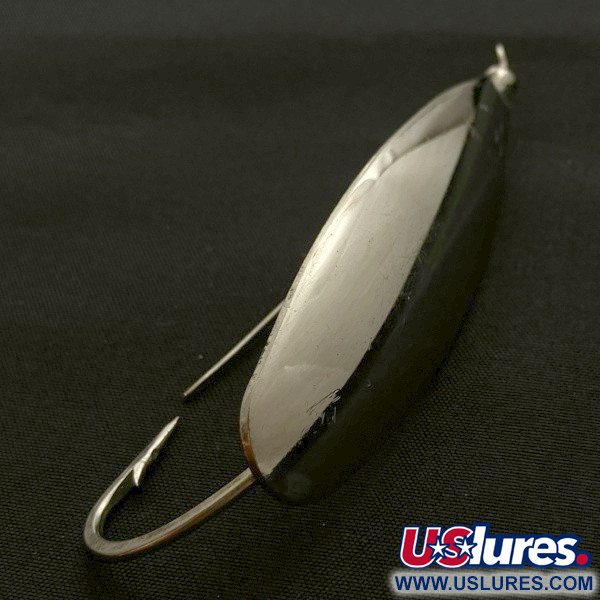 Vintage   Luhr Jensen Silver Spoon, 3/4oz nickel fishing spoon #23661