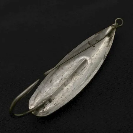 Vintage Luhr Jensen Silver Spoon, 3/4oz nickel fishing spoon #23661