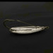 Vintage   Luhr Jensen Silver Spoon, 3/4oz nickel fishing spoon #23661