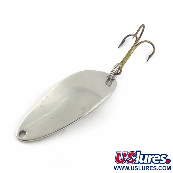 Vintage  Seneca Little Cleo (Hula Girl) , 1/3oz nickel fishing spoon #23665