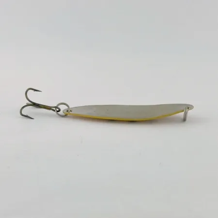 Vintage Dura-Pak  Dura Pack Spoon, 3/16oz nickel/yellow/black fishing spoon #23666