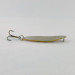 Vintage   Dura Pack Spoon, 3/16oz nickel/yellow/black fishing spoon #23666