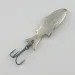 Vintage   Atlantic Lures Golden Wobble-Fish, 3/16oz nickel fishing spoon #23671